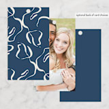 "Ophelia" - Wedding Favor Tags in Golden by Mere Paper - Back of Card Options
