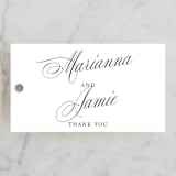 "Best is yet to come" - Wedding Favor Tags in Classique by Design Lotus - Front