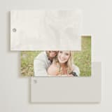"Regent" - Wedding Favor Tags in Opal by Robert and Stella - Back of Card Options