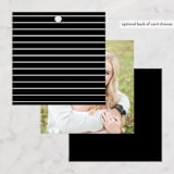 "Initially Yours" - Wedding Favor Tags in Salt by Hooray Creative - Back of Card Options