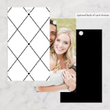 "Symphony" - Wedding Favor Tags in Pearl by Jackie Mangiolino - Back of Card Options