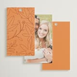 "Fall in Love" - Wedding Favor Tags in Autumn by Morgan Ramberg - Back of Card Options