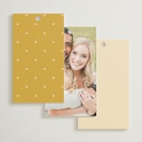"Ink scribble" - Wedding Favor Tags in Honey by Adelyn T. - Back of Card Options