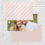 "Forever Elegant" - Wedding Favor Tags in Mauve by Hooray Creative - Back of Card Options