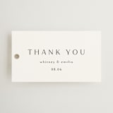 "Arcadia" - Wedding Favor Tags in Silk by Kelly Schmidt - Front
