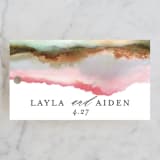 "Sedona" - Wedding Favor Tags in Desert Sands by Itsy Belle Studio - Front