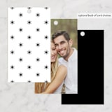 "Confection" - Wedding Favor Tags in Cloud by Jill Means - Back of Card Options