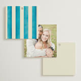 "Josephine" - Wedding Favor Tags in Marine by Jackie Crawford - Back of Card Options