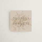 "City Center" - Wedding Favor Tags in Cotton by Erin L. Wilson - Front