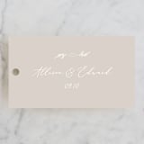 "So Inlove" - Wedding Favor Tags in Cloud by Jhudy - Front