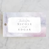 "Lavender fields" - Wedding Favor Tags in Lavender by Hooray Creative - Front