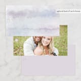 "Lavender fields" - Wedding Favor Tags in Lavender by Hooray Creative - Back of Card Options