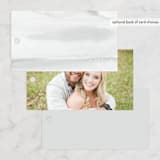 "chloe " - Wedding Favor Tags in Silk by Kelly Schmidt - Back of Card Options