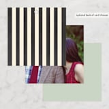 "Plentiful Blossoms" - Wedding Favor Tags in Soft Peach by Faith Harlow - Back of Card Options