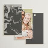 "marbled agate" - Wedding Favor Tags in Iron by Kimberley Henze - Back of Card Options