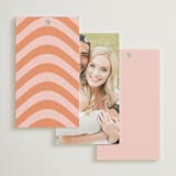 "Bubblegum" - Wedding Favor Tags in Candy by Catherine Culvenor - Back of Card Options