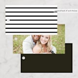 "Courthouse" - Wedding Favor Tags in Midnight by Susan Brown - Back of Card Options