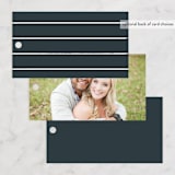 "Modern Vintage" - Wedding Favor Tags in Jade by Emily Betts - Back of Card Options