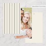 "Elegant Type" - Wedding Favor Tags in Cream by Louise Kay - Back of Card Options