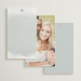 "Estate" - Wedding Favor Tags in Sky by Rebecca Durflinger - Back of Card Options