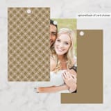 "Everlasting Love" - Wedding Favor Tags in Linen by Brandy Folse - Back of Card Options