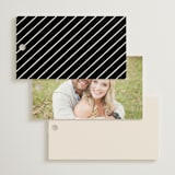 "Scripted Names" - Wedding Favor Tags in Ecru by Hooray Creative - Back of Card Options