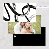 "dance moves" - Wedding Favor Tags in Tuxedo by Angela Garrick - Back of Card Options