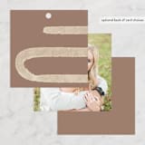 "Minimalist Shapes" - Wedding Favor Tags in Natural by Heather Cairl - Back of Card Options