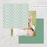 "Ornate" - Wedding Favor Tags in Sage by Jen Owens - Back of Card Options