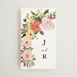 "Forest Flowers" - Wedding Favor Tags in Tropical by Susan Moyal - Front