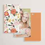 "Forest Flowers" - Wedding Favor Tags in Tropical by Susan Moyal - Back of Card Options