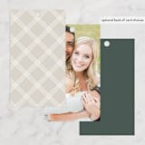 "Vista" - Wedding Favor Tags in Forest by Melanie Severin - Back of Card Options