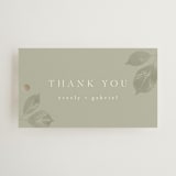 "Sonnet" - Wedding Favor Tags in Meadow by Kristie Kern - Front