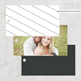 "Fantasia" - Wedding Favor Tags in Sugar by Jessica Williams - Back of Card Options