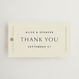 "deco arch" - Wedding Favor Tags in Fir by Kindred Fields - Front