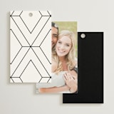 "Formally" - Wedding Favor Tags in Cloud by Carly Reed Walker - Back of Card Options