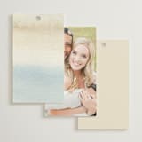 "Contemplate" - Wedding Favor Tags in Sand by Janean Hinger - Back of Card Options