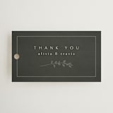"Quince" - Wedding Favor Tags in Ivy by Kelly Schmidt - Front