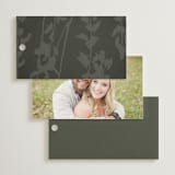 "Quince" - Wedding Favor Tags in Ivy by Kelly Schmidt - Back of Card Options