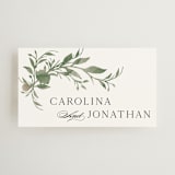 "Carolina" - Wedding Favor Tags in Meadow by Melanie Kosuge - Front
