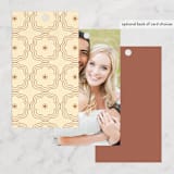 "Nouveau Love" - Wedding Favor Tags in Umber by Morgan Ramberg - Back of Card Options