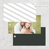 "Pearl" - Wedding Favor Tags in Chantilly by Jessica Williams - Back of Card Options