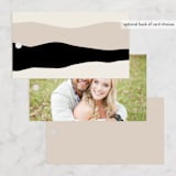 "Modernline" - Wedding Favor Tags in Cotton by April Astudillo - Back of Card Options