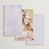 "Sweeping Vine" - Wedding Favor Tags in Periwinkle by Itsy Belle Studio - Back of Card Options