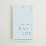 "Juniper" - Wedding Favor Tags in Capri by Blustery August - Front