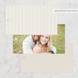 "Connect" - Wedding Favor Tags in Almond by Brianne Larsen - Back of Card Options