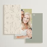 "Soft Arch" - Wedding Favor Tags in Sage by Erica Krystek - Back of Card Options