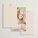 "Idyllic" - Wedding Favor Tags in Petal by Design Lotus - Back of Card Options