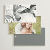 "When I Fall In Love" - Wedding Favor Tags in Snow Bright by Design Lotus - Back of Card Options
