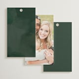 "Garden Serenity" - Wedding Favor Tags in Greenery by Itsy Belle Studio - Back of Card Options